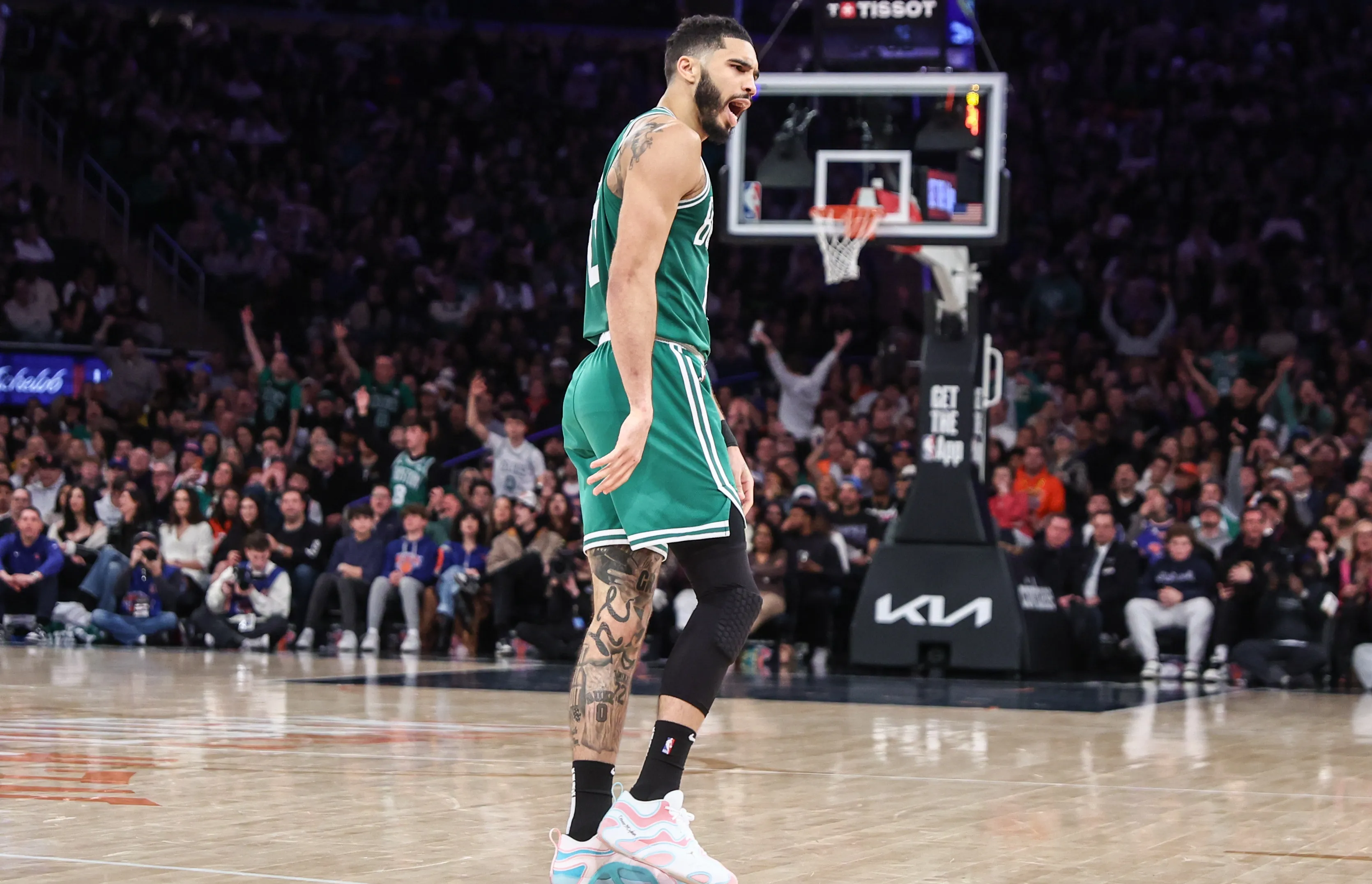 凯尔特人战胜掘金，取得四连胜